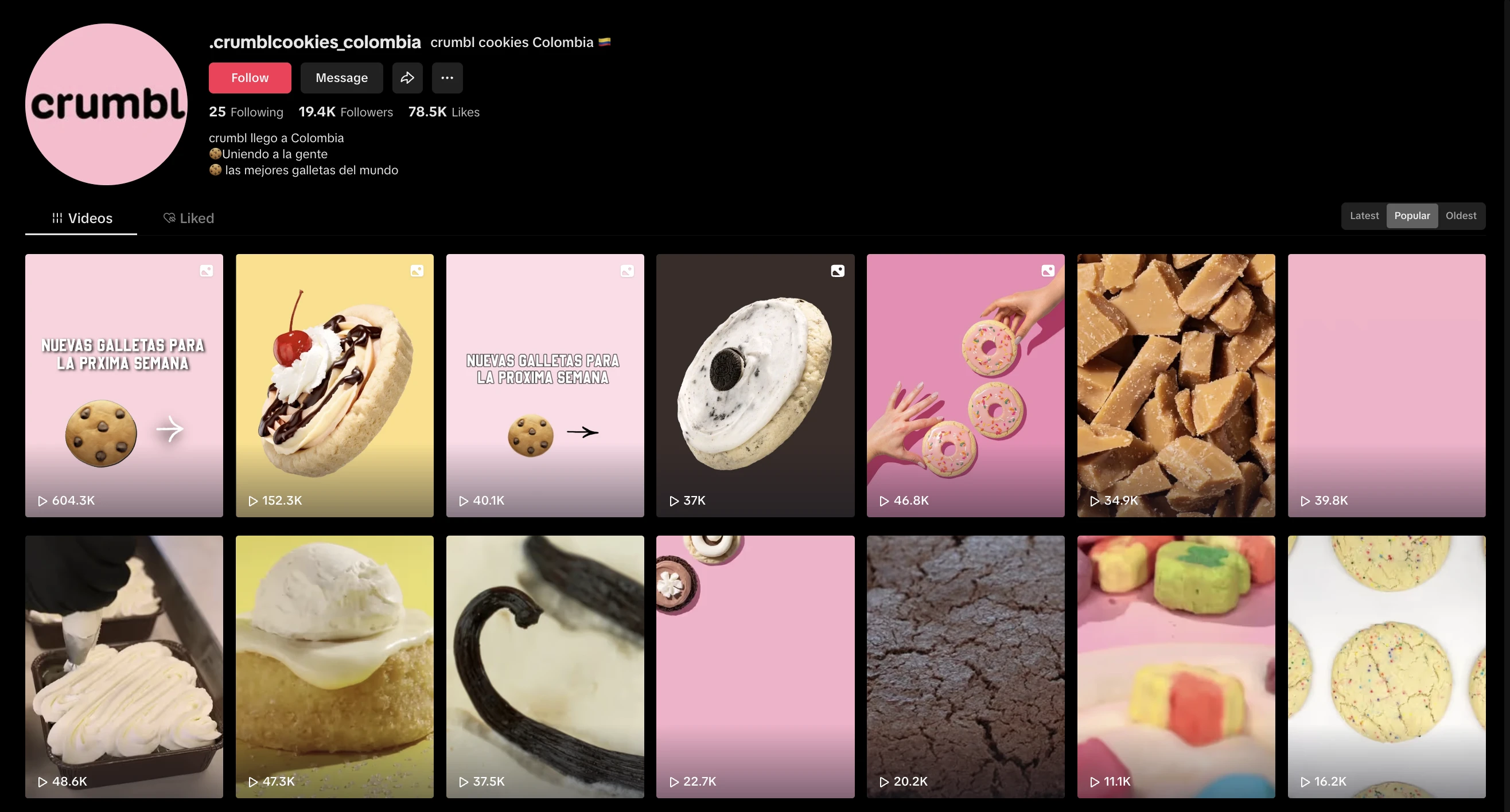 Crumbl Cookies Performance